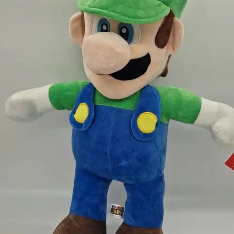 Maskotka Super Mario Luigi 60cm z licencją