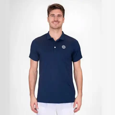 Bidi badu koszulka tenisowa męska Crew Polo - granatowa S