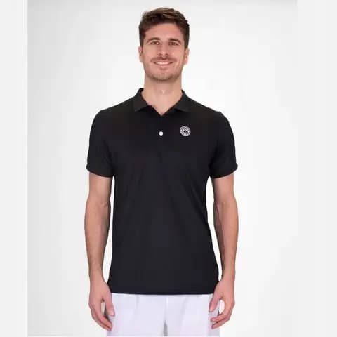 Bidi badu koszulka tenisowa sportowa męska Crew Polo - czarna S