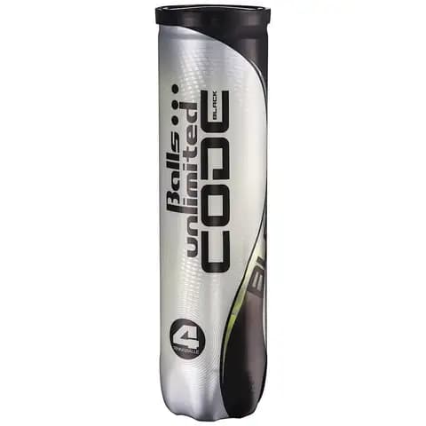 Piłki tenisowe ciśnieniowe Balls Unlimited Black Code - puszka piłek 4B