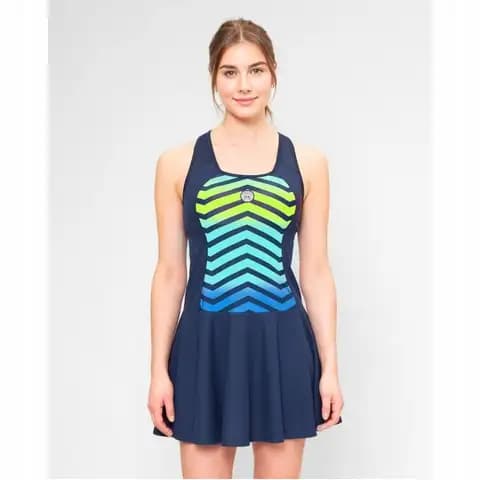 Bidi Badu sukienka SPORTOWA tenisowa Grafic - dark blue, mixed L