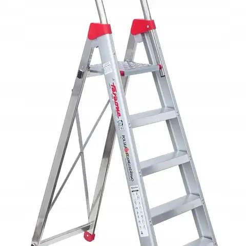 Drabina aluminiowa składana domowa Faraone 2,88 m 1 x 4 do 150 kg LADY4