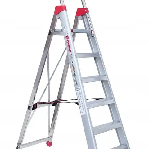 Drabina aluminiowa składana domowa Faraone 3,31 m 1 x 6 do 150 kg LADY6