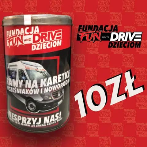 Cegiełka 10zł Fundacja FunandDrive Dzieciom