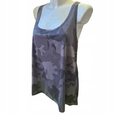 All Sport top damski koszulka sportowa szara moro rozmiar XS