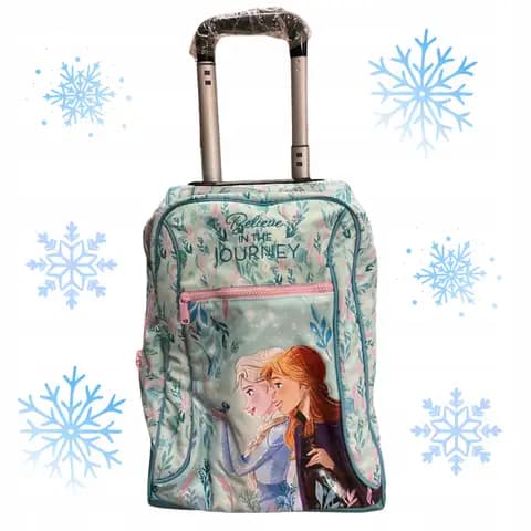 Plecak szkolny CoolPack duży tornister niebieski Frozen Disney na kółkach