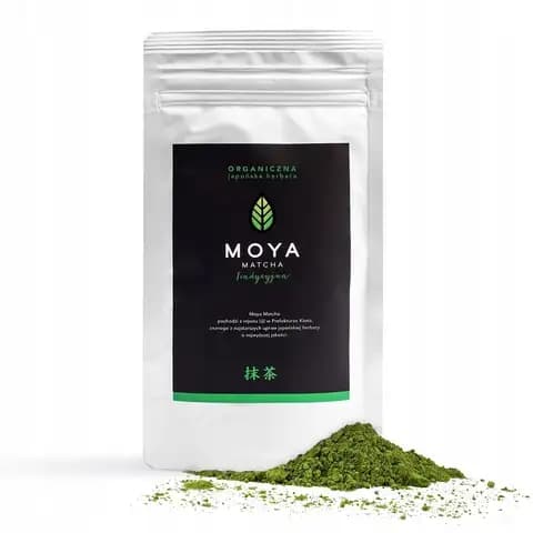 MOYA Matcha Tradycyjna Organiczna japońska herbata BIO MATCHA 50 g