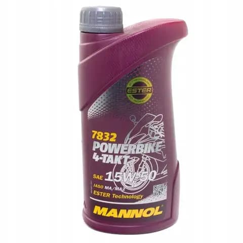 MANNOL OLEJ SILNIKOWY 4T MOTORBIKE 15W50 1L