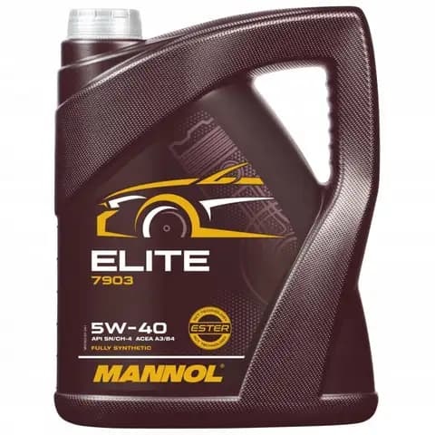 Olej Silnikowy MANNOL Elite 5W-40 5L 7903