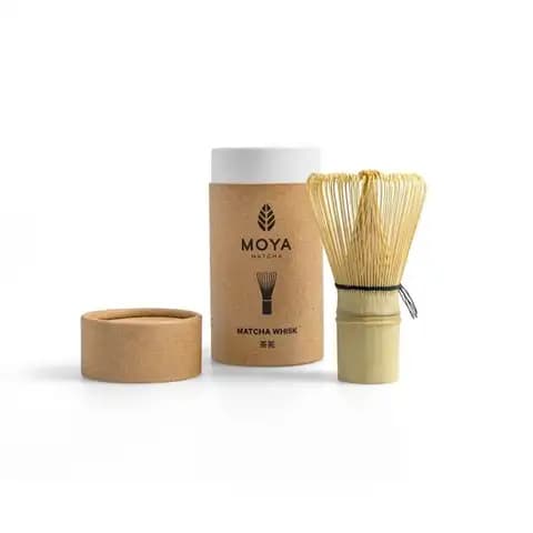 MOYA MATCHA Chasen miotełka z jasnego bambusa do matchy