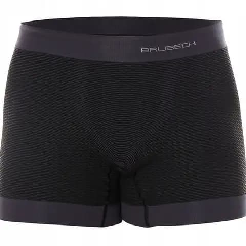 Bokserki majtki męskie termoaktywne Brubeck grafitowe Base Layer rozmiar XL