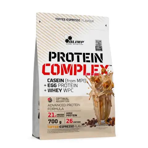 Białko serwatkowe Protein Complex OLIMP WPC 700g smak Toffee espresso