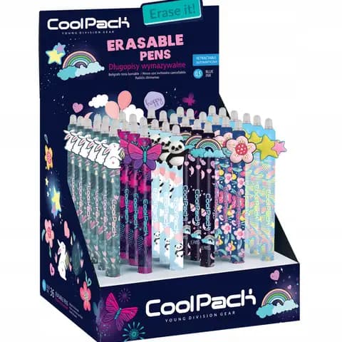 Cool Pack długopis wymazywalny marzenia zestaw 36 sztuk