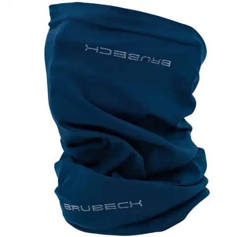Komin sportowy termoaktywny unisex ATHLETIC BRUBECK granatowy rozmiar S/M