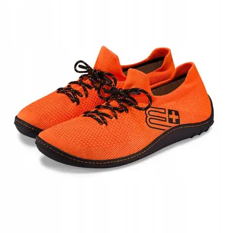 Męskie buty sportowe BAREFOOT MERINO BRUBECK pomarańczowo/czarny rozmiar 43