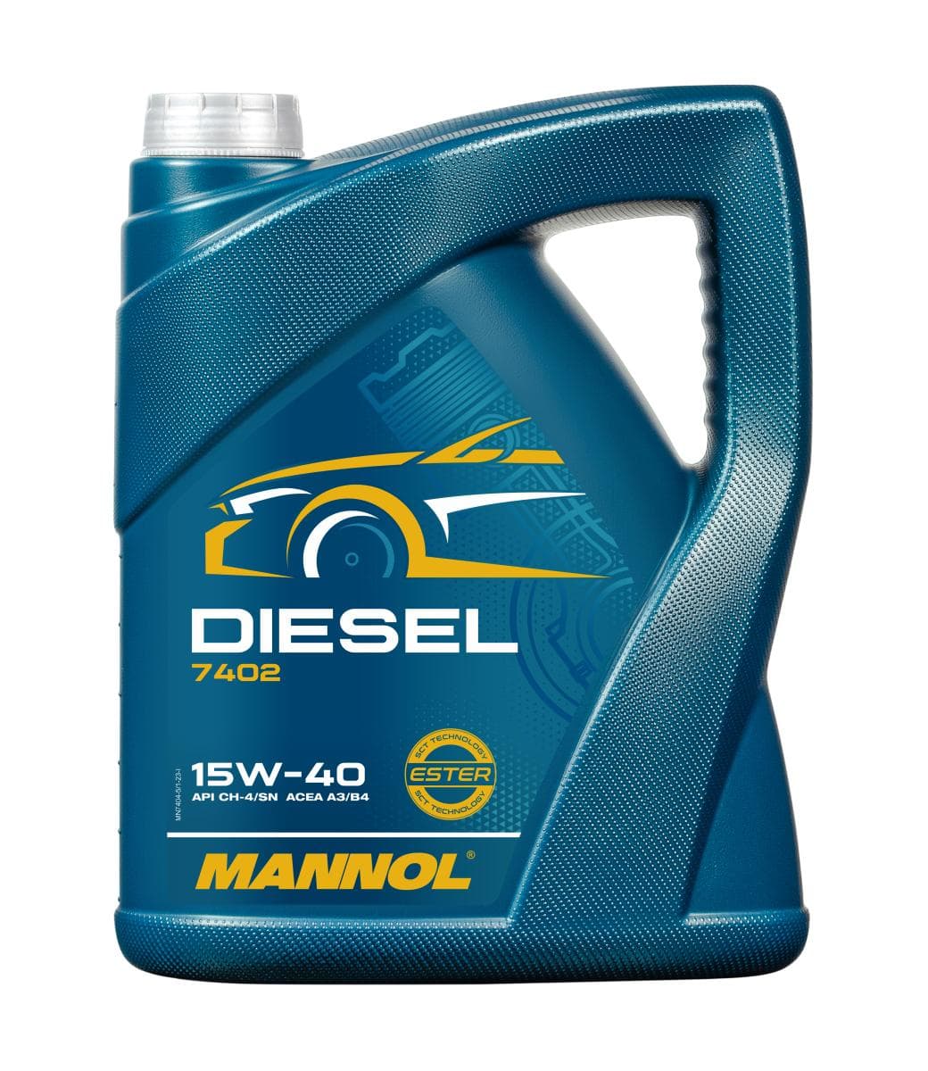 Olej silnikowy MANNOL DIESEL 15W-40 7402 – 5L
