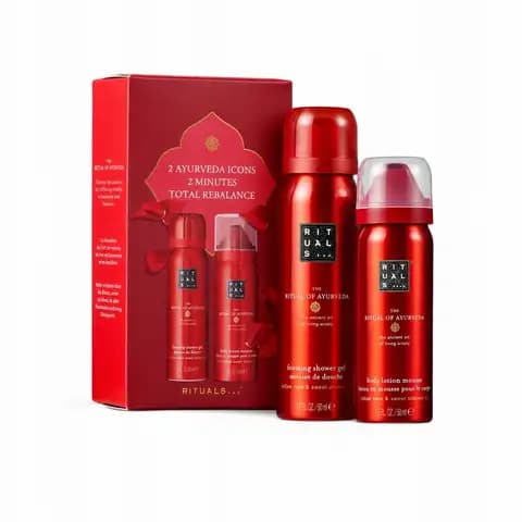 RITUALS The Ritual of Ayurveda – mini zestaw upominkowy PIANKA i MUS