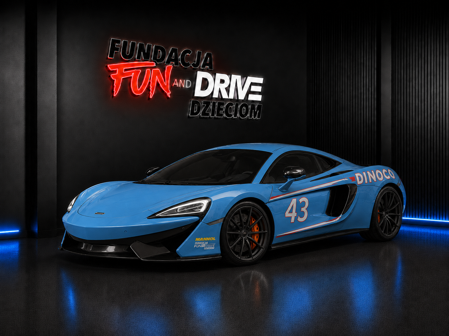 Przejazd McLaren 540c