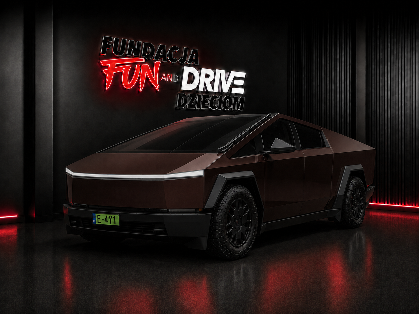 Przejazd Tesla Cybertruck