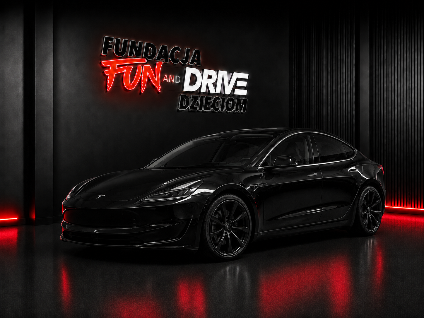 Przejazd Tesla Model 3 Performance