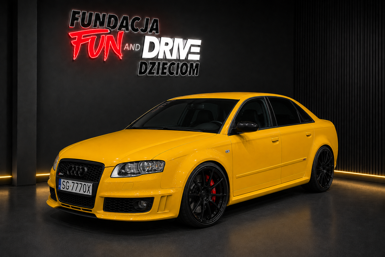 Przejazd Audi RS4 B7 by MGP