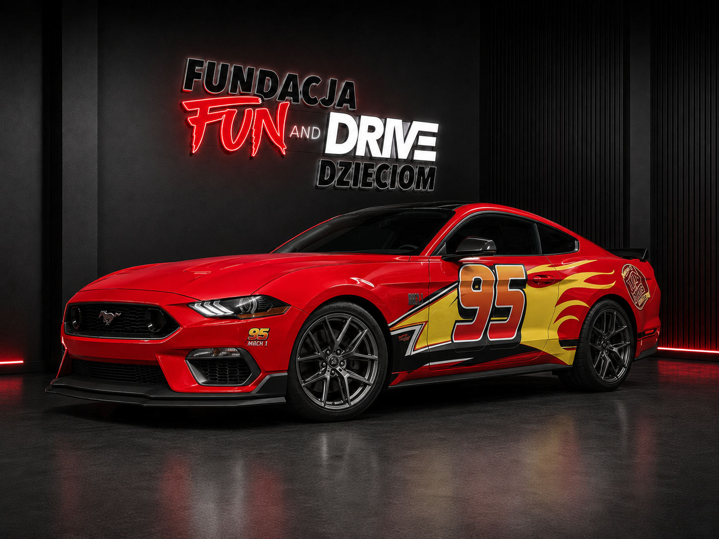 Przejazd FORD MUSTANG MACH1 (5.0 V8)